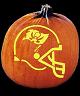 SPOOKMASTER NFL FOOTBALL TAMPA BAY BUCCANEERS PUMPKIN CARVING PATTERN