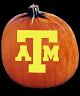 TEXAS A & M AGGIES PUMPKIN CARVING PATTERN