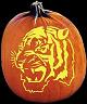 SPOOKMASTER TIGER PUMPKIN CARVING PATTERN