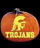 USC TROJANS PUMPKIN CARVING PATTERN