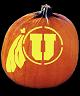 UTAH UTES PUMPKIN CARVING PATTERN