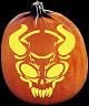 VOODOO CHILD PUMPKIN CARVING PATTERN