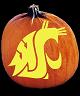 WASHINGTON STATE COUGARS PUMPKIN CARVING PATTERN