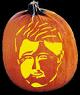 SPOOKMASTER BILL CLINTON PUMPKIN CARVING PATTERN