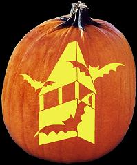 SPOOKMASTER BAT PUMPKIN CARVING PATTERN