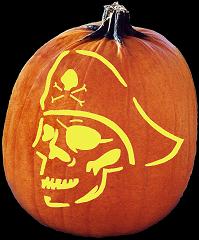 SPOOKMASTER CAPTAIN KIDD PUMPKIN CARVING PATTERN