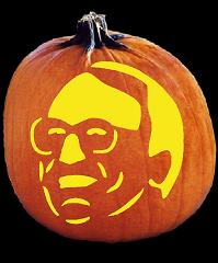 SPOOKMASTER DICK CHENEY PUMPKIN CARVING PATTERN