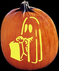 SPOOKMASTER HAPPY HAUNTING PUMPKIN CARVING PATTERN