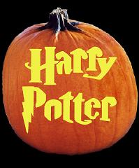 SPOOKMASTER HARRY POTTER LOGO PUMPKIN CARVING PATTERN