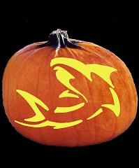 SpookMaster - Hunting Animal Pumpkin Carving Pattern - Jack O Lantern