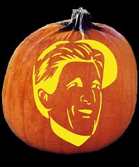 SPOOKMASTER JOHN KERRY PUMPKIN CARVING PATTERN