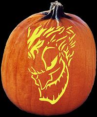 SpookMaster Joker (Batman) Pumpkin Carving Pattern