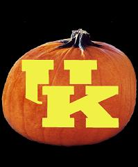 HOUSE DIVIDED? Pumpkin carving stencils for UofL and UK fans