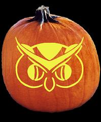 SPOOKMASTER NIGHT OWL PUMPKIN CARVING PATTERN