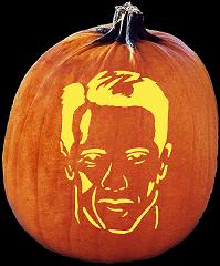 SPOOKMASTER ARNOLD SCHWARZENEGGER PUMPKIN CARVING PATTERN