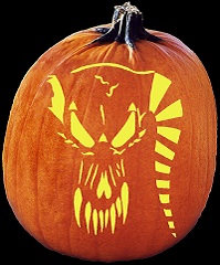 SPOOKMASTER SPHINX PUMPKIN CARVING PATTERN