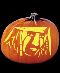 SPOOKMASTER TONTO PUMPKIN CARVING PATTERN