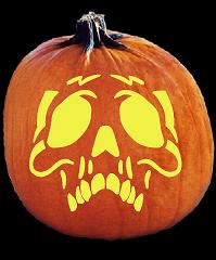 SPOOKMASTER WARLOCK'S REVENGE PUMPKIN CARVING PATTERN